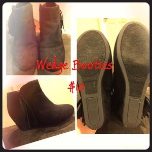 Girls wedge Booties